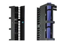 Chatsworth 30161-708 CCS Combination Cabling System; 3.65INW x 9INH x 12.24IND; Black