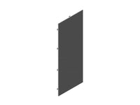 Chatsworth 37750-G09 Single Metal Side Panel Assembly for RMR Modular Enclosure; 78.7IN (2000 mm) H x 19.7IN (500 mm) D;