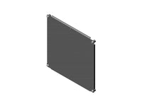 Chatsworth 37075-G04 RMR Wall-Mount Enclosure Fixed Depth Mounting Plate; 20IN (508 mm) H x 20IN (508 mm) W x 1IN (26 mm