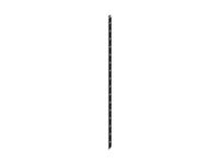 Chatsworth 37800-G04 RMR Modular Enclosure Lashing Bracket; 82.7IN (2100 mm) H x 1.6IN (41 mm) W; Hammer Gray (Ral 7035)