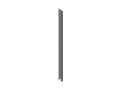 Chatsworth 37787-C04 RMR Modular Enclosure Full-Height Baying Mounting Plate Assembly; 82.7IN (2100 mm) H x 4.1IN (103.9 mm) W; Black