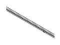 Chatsworth 37850-C04 RMR Modular Enclosure Short EIA Rail-Mount Finger Cable Manager; 45U; 82.7IN (2100 mm) H x 23.6IN (600 mm) W; Black