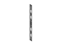 Chatsworth 38638-703 Full Height Dual PDU Bracket for ZetaFrame Cabinet; for 45U Cabinet; 2.2INW (56 mm) PDU; Black