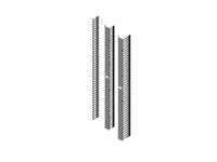 Chatsworth 38646-E36 Vertical Cable Manager for ZetaFrame Cabinet; for 45U x 31.5INW (800 mm) Cabinet; Short Finger; Wit