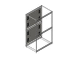 Chatsworth 39774-E00 Side Panel with Grommets for ZetaFrame Cabinet; for 42U x 31.5IND (800 mm) Cabinet; 8 Cable Opening