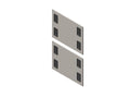 Chatsworth 39774-E00 Side Panel with Grommets for ZetaFrame Cabinet; for 42U x 31.5IND (800 mm) Cabinet; 8 Cable Openings; Glacier White