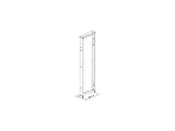 Chatsworth 46363-E05 Universal Rack; 35 IN W x 7.5 FT H x 3 IN D; Glacier White; 48 RMU; No. of Posts - 2; Top Angle