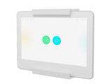 iCart C10-SM Surface wall mount for the Cisco Touch 10 control unit for MX, SX, Board, and Room Series. The mount is ins