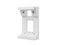 iCart C10-SM Surface wall mount for the Cisco Touch 10 control unit for MX, SX, Board, and Room Series. The mount is installed directly on the surface of the wall