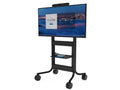 iCart RPS-500S-BASIC Mobile cart supports a single 80 displays. Includes universal display mount. TAA compliant.