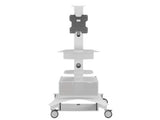iCart TMP-200 Poly TC8 surface wall mount. Black. TAA compliant.