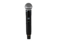 Shure SLXD2+TA/B58=-G57 SLXD2+ Digital Handheld Transmitter with Beta 58A Microphone Cartridge (dynamic, supercardioid), Bluetooth remote monitoring and control