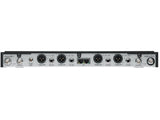 Shure SLXD4Q+TA=-G57 SLXD4Q+ Digital 19 Quad Receiver with 19 rack mount kit, includes two 1/4-wave antennas and short BNC cables for front mounting
