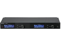 Shure SLXD4Q+TA=-G57 SLXD4Q+ Digital 19 Quad Receiver with 19 rack mount kit, includes two 1/4-wave antennas and short BNC cables for front mounting