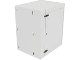 Vertiv GL36WMCMM-W-SH-AF-00 WM Premium 19Ux24x32 Fan Gray, Rails feature a horizontal/vertical cable tie down pattern and provisions for optional cable management D