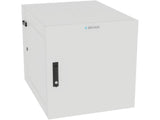 Vertiv GL24WMCMS-W-SH-00-CM WM Premium 12Ux24x32 Gray, Rails feature a horizontal/vertical cable tie down pattern and provisions for optional cable management D rings