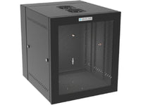 Vertiv GL24WMM-B-AF Wm Esntl 12U 24D Mesh Black Fan