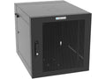 Vertiv GL24WMCMM-B-SC-00-00 WM Premium 12Ux24x32 Gray, Rails feature a horizontal/vertical cable tie down pattern and provisions for optional cable management D rings