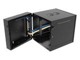 Vertiv GL24WMCMM-B-SC-AF-CM WM Premium 12Ux24x32 Gray - Reversible mounting for left-hand or right-hand opening - Nominal concentric conduit knockouts on top, bottom