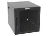 Vertiv GL24WMCMM-B-SH-00-00 WM Premium 12Ux24x32 Fan Gray - Nominal concentric conduit knockouts on top, bottom, and back of rear section
