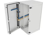 Vertiv GL48WMCMM-W-SC-00-CM WM Premium 25Ux24x32 Gray - Nominal concentric conduit knockouts on top, bottom, and back of rear section