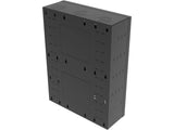 Vertiv GL36WLP-B-SH-AF WLP WM 6-10 Ux27x10 FanGray - Provisions on bottom for fan assembly - Reversible mounting for left-hand or right-hand opening