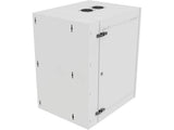 Vertiv GL36WMCMM-W-SH-AF-CM WM Premium 19Ux24x32 Fan Gray - Reversible mounting for left-hand or right-hand opening - Provisions on top and bottom for fan assembly