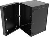 Vertiv GL36WMCMP-B-SC-00-00 WM Premium 19Ux24x32 Gray - Reversible mounting for left-hand or right-hand opening - Provisions on top and bottom for fan assembly