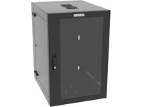 Vertiv GL36WMCMP-B-SC-AF-00 WM Premium 19Ux24x32 Fan Gray - Reversible mounting for left-hand or right-hand opening - Provisions on top and bottom for fan assembly