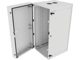 Vertiv GL48WMCMM-W-SH-AF-00 WM Premium 25Ux24x32 Fan Gray - Reversible mounting for left-hand or right-hand opening - Provisions on top and bottom for fan assembly