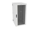 Vertiv GL48WMCMP-W-SH-00-CM WM Premium 25Ux24x32 Gray - Offset mounting rails create nearly 3.5 in of dedicated cable management space between the rail and side
