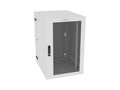 Vertiv GL36WMCMP-W-SC-00-00 WM Premium 19Ux24x32 Gray - Offset mounting rails create nearly 3.5 in of dedicated cable management space between the rail and side