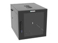 Vertiv GL24WMCMP-B-SE-AF-00 WM Premium 12Ux24x32 Fan Gray - Offset mounting rails create nearly 3.5 in of dedicated cable management space between the rail and side