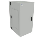 Vertiv BXWM04-25U32-GY-SH-00000 WM NEMA4 25Ux24x32 Gray, Internal security mechanism through center section allows opening the center/rear section only when the front door