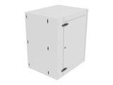 Vertiv GL36WMCMS-W-SC-00-00 WM Premium 19Ux24x32 Gray, Rails feature a horizontal/vertical cable tie down pattern and provisions for optional cable management D rings