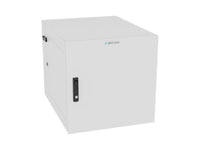 Vertiv GL24WMCMS-W-SC-00-00 WM Premium 12Ux24x32 Gray, Rails feature a horizontal/vertical cable tie down pattern and provisions for optional cable management D rings