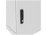 Vertiv GL24WMCMS-W-SC-AF-00 WM Premium 12Ux24x32 Fan Gray, Rails feature a horizontal/vertical cable tie down pattern and provisions for optional cable management D