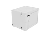 Vertiv GL24WMCMS-W-SE-00-CM WM Premium 12Ux24x32 Gray, Rails feature a horizontal/vertical cable tie down pattern and provisions for optional cable management D rings