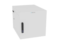 Vertiv GL24WMCMS-W-SE-00-CM WM Premium 12Ux24x32 Gray, Rails feature a horizontal/vertical cable tie down pattern and provisions for optional cable management D rings