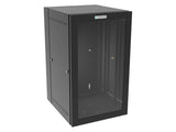 Vertiv GL36WMM-B-00 WM Essential 19Ux21x24 Gray - Nominal concentric knockouts on top, bottom, and back of rear section