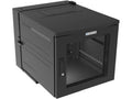 Vertiv GL24WDXM-B-SH-00 WDX WM 11Ux24x32 Black - Welded back panel and support shelf completely eliminates deflection - Removable gland plate on top of center
