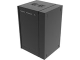 Vertiv GL36WMP-B-AF WM Essential 19Ux21x24 FanGray - Reversible mounting for left-hand or right-hand opening - Provisions on top and bottom for fan assembly