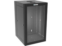 Vertiv GL36WMP-B-AF WM Essential 19Ux21x24 FanGray - Reversible mounting for left-hand or right-hand opening - Provisions on top and bottom for fan assembly