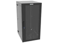 Vertiv GL48WMCMP-B-SE-00-CM WM Premium 25Ux24x32 Gray - Offset mounting rails create nearly 3.5 in of dedicated cable management space between the rail and side
