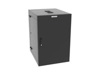 Vertiv GL36WMCMS-B-SC-AF-CM WM Premium 19Ux24x32 Gray - Offset mounting rails create nearly 3.5 in of dedicated cable management space between the rail and side