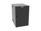 Vertiv GL36WMCMS-B-SE-00-00 WM Premium 19Ux24x32 Fan Gray - Offset mounting rails create nearly 3.5 in of dedicated cable management space between the rail and side