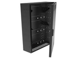 Vertiv GL48WLP-B-SC-AF WLP WM 6-10 Ux27x10 FanGray - Reversible mounting for left-hand or right-hand opening - Provisions on bottom for fan assembly