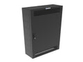 Vertiv GL48WLP-B-SC-AF WLP WM 6-10 Ux27x10 FanGray - Reversible mounting for left-hand or right-hand opening - Provisions on bottom for fan assembly