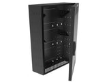 Vertiv GL48WLP-B-SE-AF WLP WM 6-10 Ux27x10 FanGray - Reversible mounting for left-hand or right-hand opening - Provisions on bottom for fan assembly