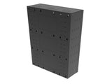 Vertiv GL48WLP-B-SE-AF WLP WM 6-10 Ux27x10 FanGray - Reversible mounting for left-hand or right-hand opening - Provisions on bottom for fan assembly